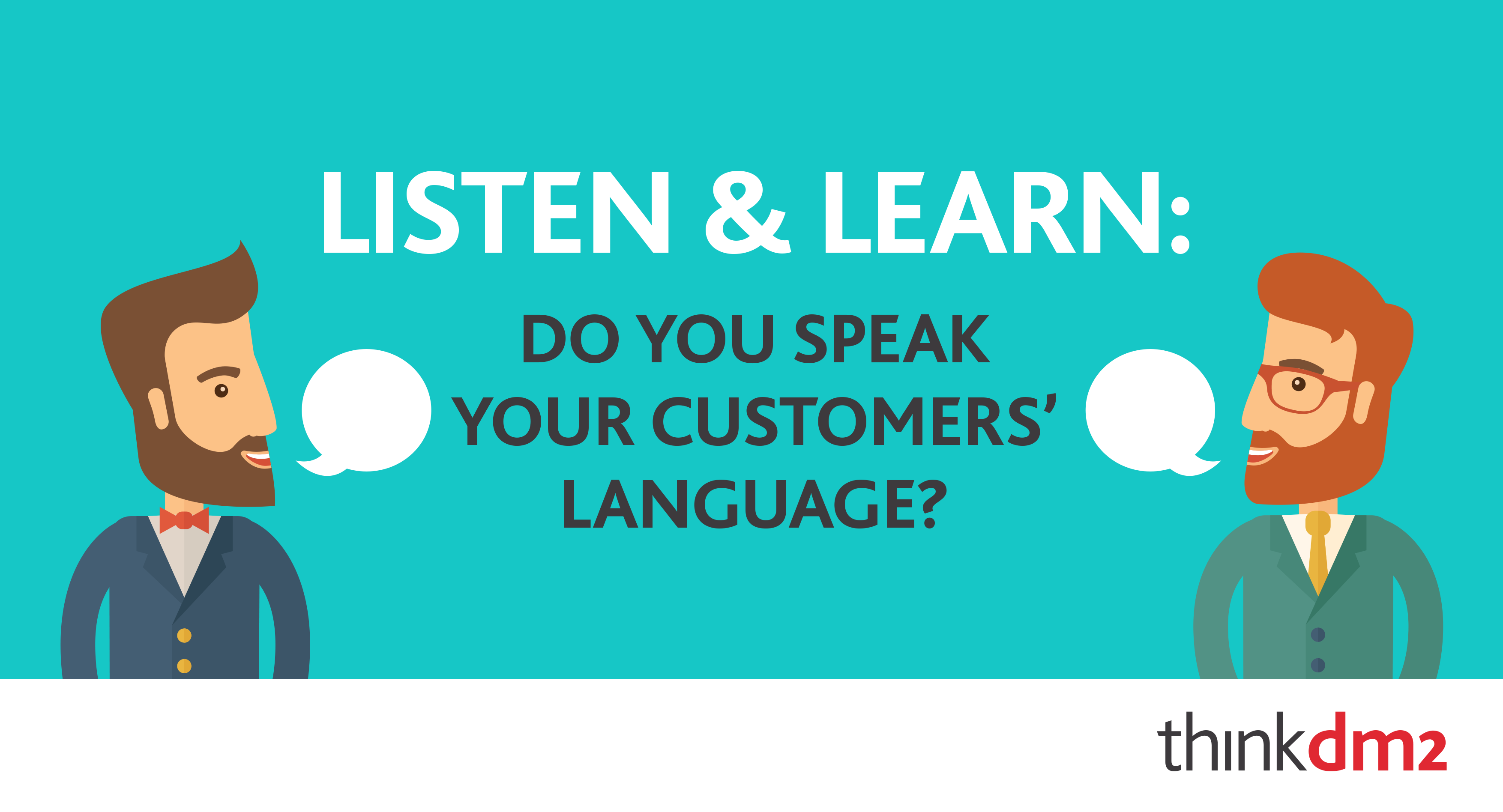 do you speak your customers' language